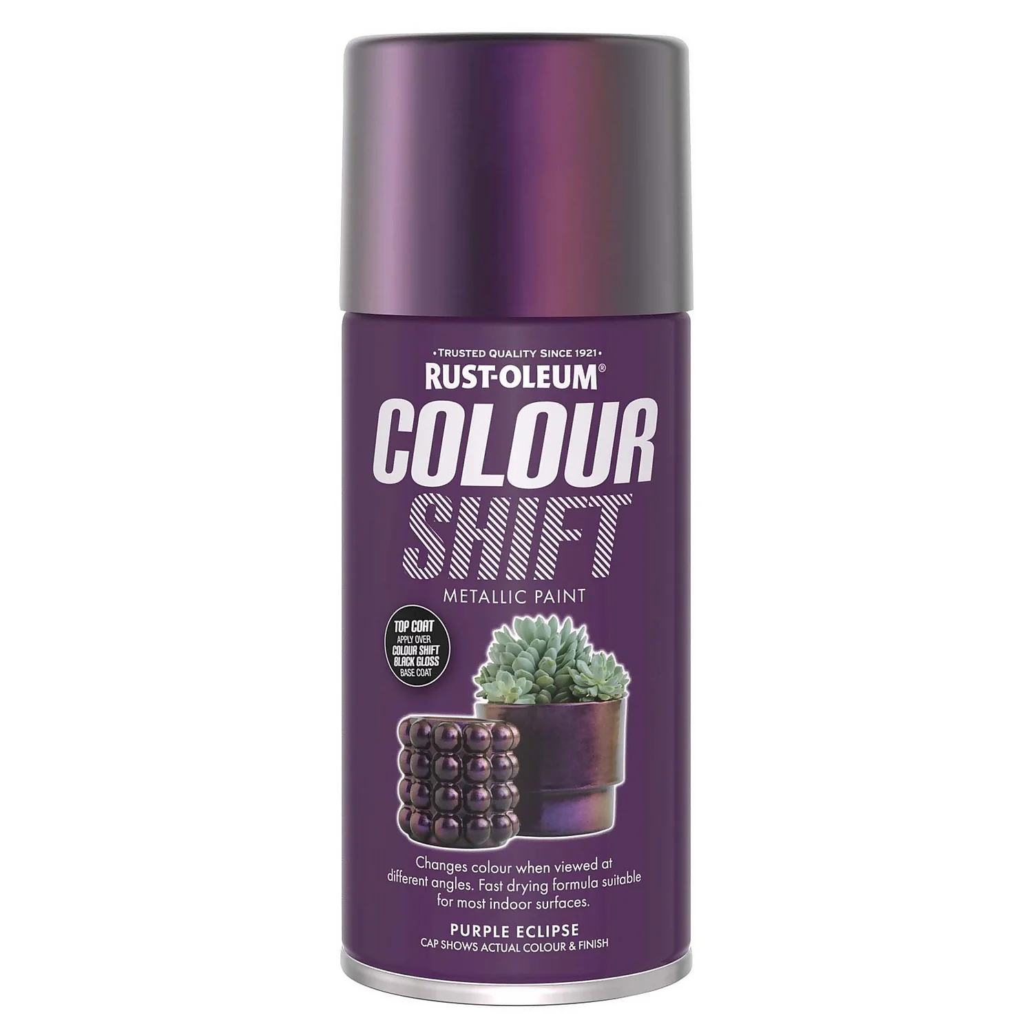 Rust-Oleum Colour Shift Spray Paint Purple Eclipse - 150ml 6 Rust-Oleum Colour Shift Spray Paint Purple Eclipse - 150ml - Image 4