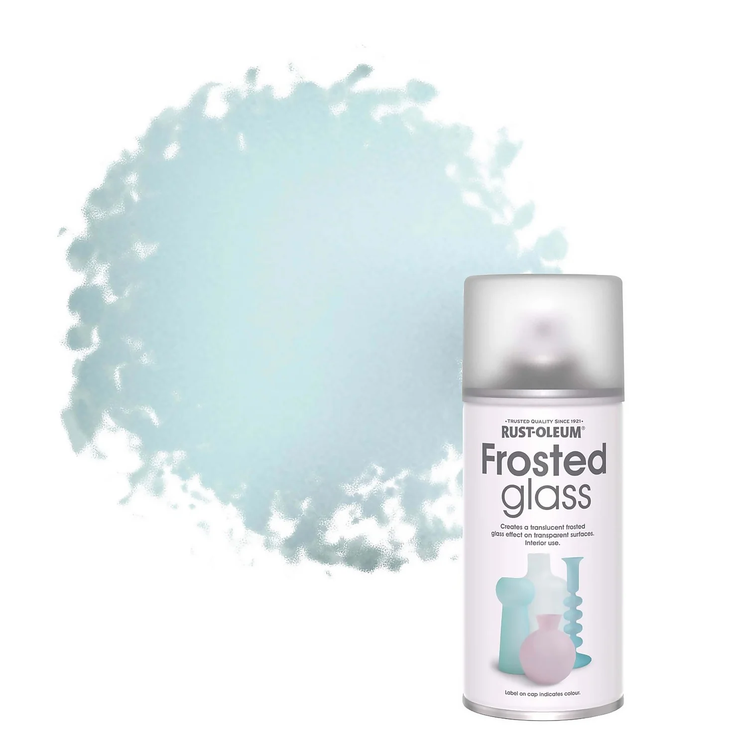 Rust-Oleum Frosted Glass Spray Paint Mint - 150ml 3 Rust-Oleum Frosted Glass Spray Paint Mint - 150ml