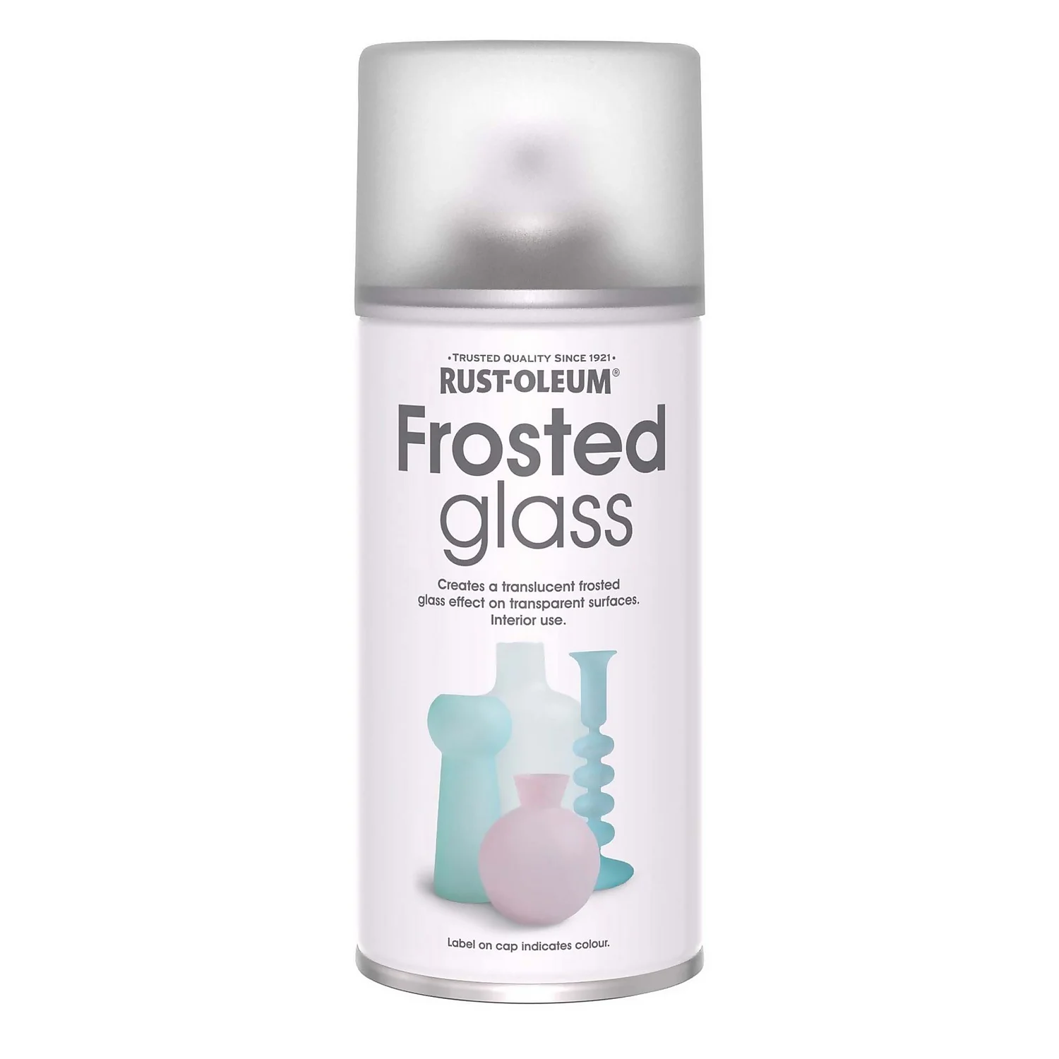 Rust-Oleum Frosted Glass Spray Paint Rose - 150ml 5 Rust-Oleum Frosted Glass Spray Paint Rose - 150ml - Image 3