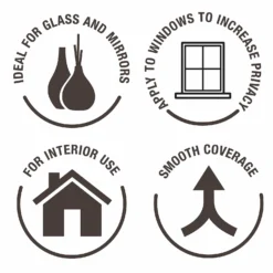 Rust-Oleum Frosted Glass Spray Paint Ocean - 150ml 12 Rust-Oleum Frosted Glass Spray Paint Ocean - 150ml -Laura Paint Shop 14606472 1425053487577084