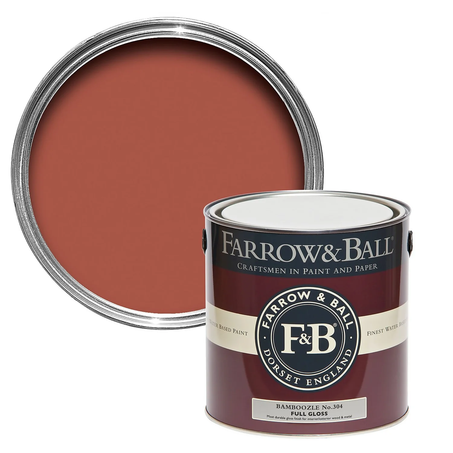 Farrow & Ball Full Gloss Paint Bamboozle - 2.5L 3 Farrow & Ball Full Gloss Paint Bamboozle - 2.5L